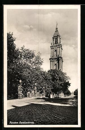 Bild des Verkufers fr Ansichtskarte Potsdam, Garnisonkirche zum Verkauf von Bartko-Reher