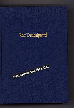 Der Druckspiegel. Ein Archiv für deutsches und internationales grafisches Schaffen. Jahrgang 1958.