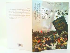 Seller image for Geschichte einer ungeheuerlichen Liebe: Roman for sale by mediafritze