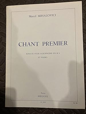 Imagen del vendedor de Chant Premier (tenor sax) a la venta por Marquis Books