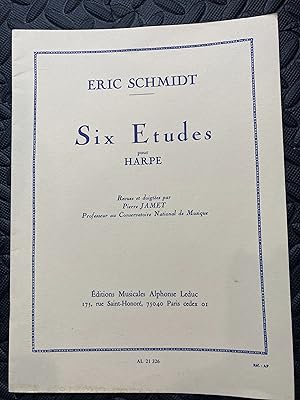 Six Etudes pour Harpe
