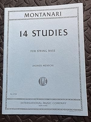 14 Studies (for String Bass)