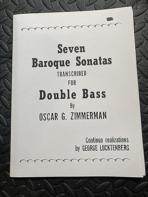 Seven Baroque Sonatas for Double Bass