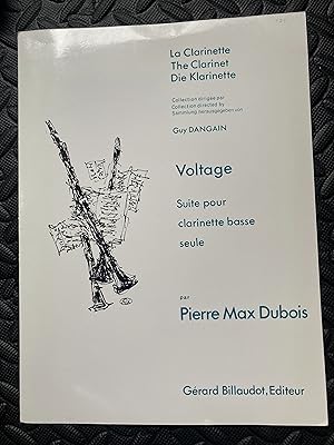 Bild des Verkufers fr Voltage (for Bass Clarinet) zum Verkauf von Marquis Books