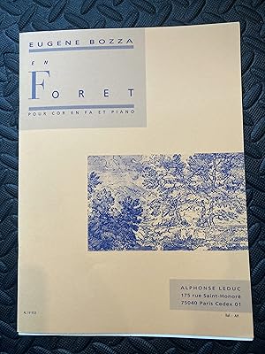 Seller image for En Foret (for Horn) for sale by Marquis Books