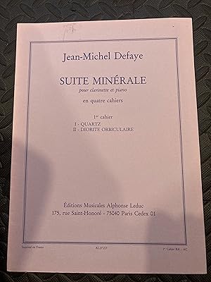 Seller image for Suite Minerale, I - Quartz; II - Diorite orbiculaire for sale by Marquis Books