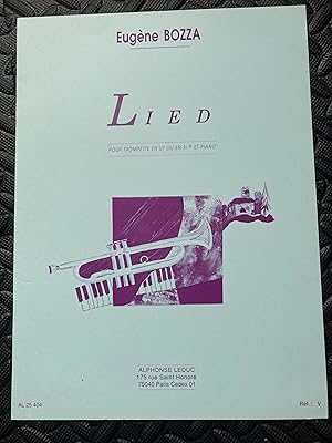 Seller image for Lied (for Trumpet and Piano) for sale by Marquis Books