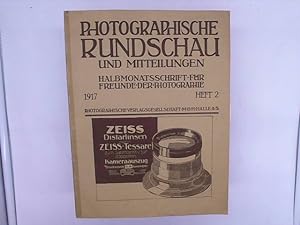 Bild des Verkufers fr Photographische Rundschau und Mitteilungen . 54. Jahrgang 1917 zum Verkauf von Das Buchregal GmbH