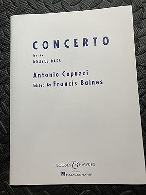 Concerto (for Doublebass)