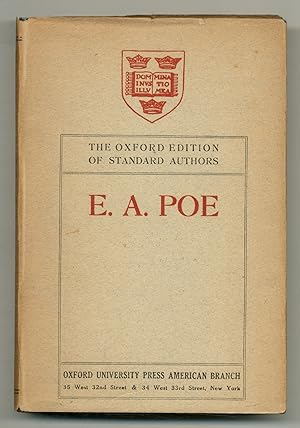 Seller image for The Complete Poetical Works of Edgar Allan Poe With Three Essays on Poetry for sale by Between the Covers-Rare Books, Inc. ABAA