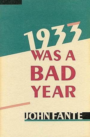 Immagine del venditore per 1933 Was a Bad Year venduto da Brookfield Books