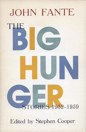 Immagine del venditore per The Big Hunger. Stories 1932-1959 venduto da Brookfield Books