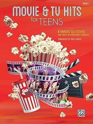 Bild des Verkufers fr Movie & TV Hits for Teens, Bk 1: 8 Graded Selections for Early Intermediate Pianists zum Verkauf von moluna