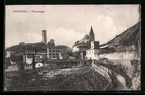 Seller image for Cartolina Gemona, Panorama for sale by Bartko-Reher