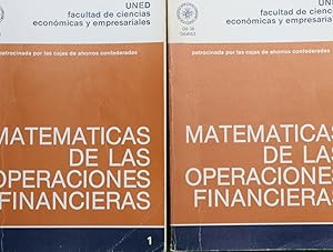 Seller image for Matemtica de las operaciones financieras for sale by Librera Alonso Quijano