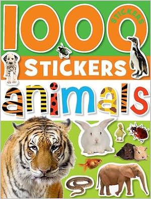 Bild des Verkufers fr 1000 Stickers: Animals [With Sticker(s)] zum Verkauf von moluna