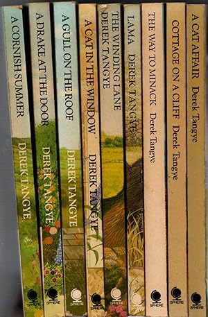 Immagine del venditore per 9 x Derek Tangye paperback titles venduto da Michael Moons Bookshop, PBFA