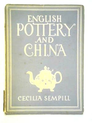 Bild des Verkufers fr English Pottery and China zum Verkauf von World of Rare Books