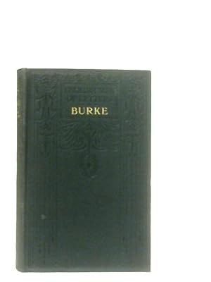 Bild des Verkufers fr Burke zum Verkauf von World of Rare Books