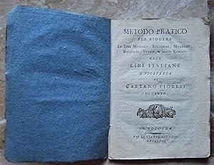 METODO PRATICO PER RIDURRE LE LIRE MILANESI, BOLOGNESI, MODONESI, REGGIANE, VENETE E SCUDI ROMANI...