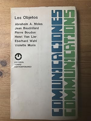 Seller image for Los objetos for sale by Vrtigo Libros