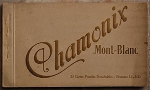 CHAMONIX. MONT BLANC. 20 CARTES POSTALES.