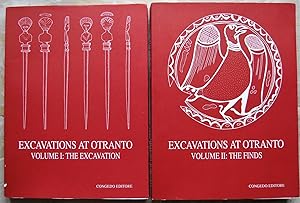 Seller image for EXCAVATIONS AT OTRANTO. VOLUME 1: THE EXCAVATION. VOLUME 2: THE FINDS. for sale by Studio Bibliografico Olubra