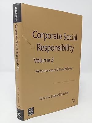 Imagen del vendedor de Corporate Social Responsibility. Volume 2: Performances and Stakeholders. a la venta por ROBIN SUMMERS BOOKS LTD