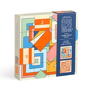 Seller image for Frank Lloyd Wright Imperial Hotel 2-in-1 Sliding Wood Puzzle for sale by GreatBookPrices
