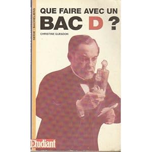 Seller image for Que faire d un bac d for sale by Dmons et Merveilles