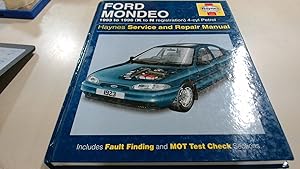 Imagen del vendedor de Ford Mondeo Service and Repair Manual (Haynes Service and Repair Manuals) a la venta por BoundlessBookstore