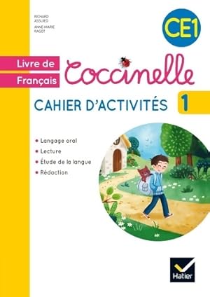 Coccinelle français CE1 éd. 2016 - cahier d'activités 1 - Anne-Marie Ragot