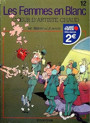 Les femmes blanc Tome XII : Coeur d'artiste chaud - Cauvin