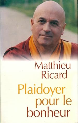 Imagen del vendedor de Plaidoyer pour le bonheur - Matthieu Ricard a la venta por Book Hmisphres