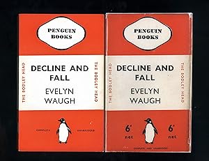 DECLINE AND FALL - PENGUIN No. 75 (First Penguin edition - first printing in scarce dustwrapper)