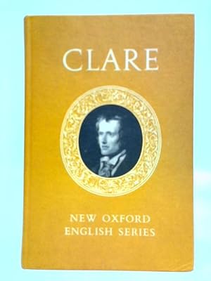 Bild des Verkufers fr Clare: Selected Poems And Prose zum Verkauf von World of Rare Books