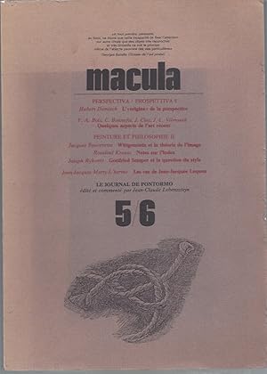 Image du vendeur pour MACULA 5/6 Revue trimestrielle - 19.12.1979 - Le journal de Pontormo mis en vente par ART...on paper - 20th Century Art Books