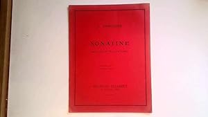 Image du vendeur pour Sonatine for Clarinet in A and Piano. mis en vente par Goldstone Rare Books