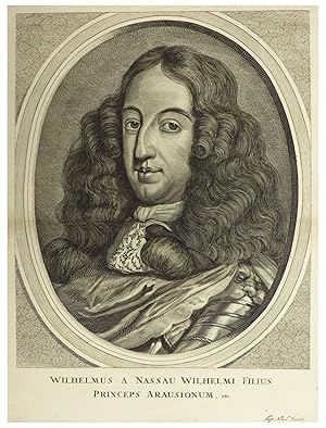 Portret van Willem III, prins van Oranje-Nassau, koning van Engeland