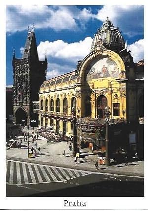 Bild des Verkufers fr POSTAL A4685: Palacio Municipal de Praga zum Verkauf von EL BOLETIN