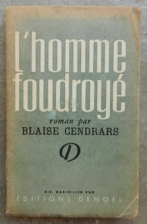 Image du vendeur pour L'homme foudroy. mis en vente par Librairie les mains dans les poches