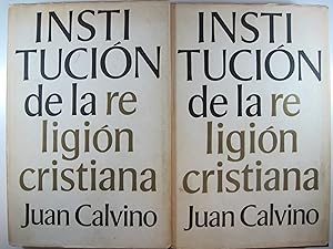 Immagine del venditore per INSTITUCIN DE LA RELIGIN CRISTIANA.: 2 VOL. venduto da Costa LLibreter