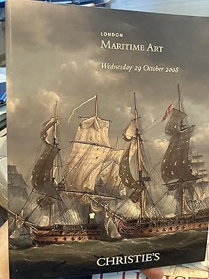 Imagen del vendedor de christies london maritime art october 29 2008 a la venta por A.C. Daniel's Collectable Books