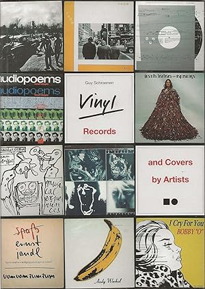 Bild des Verkufers fr Vinyl Records and Covers by Artists. zum Verkauf von Librairie Les Autodidactes - Aichelbaum