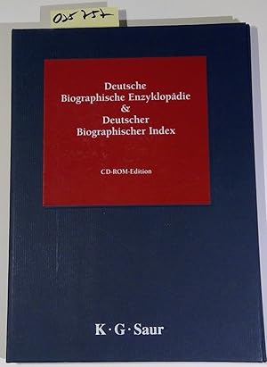 Seller image for Deutsche Biographische Enzyklopadie & Deutscher Biographischer Index. CD-Rom-Edition. for sale by Antiquariat Trger