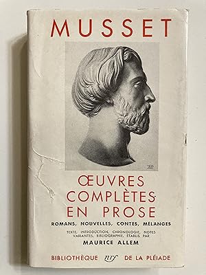 Oeuvres complètes en prose.