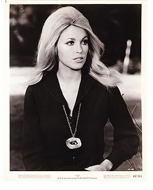 Sharon Tate, 8 x 10 gelatin silver publicity photo for "13" a Martin Ransohoff Production