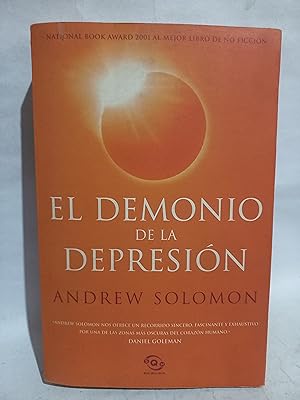 Seller image for El Demonio de la Depresin for sale by Libros de Ultramar Alicante