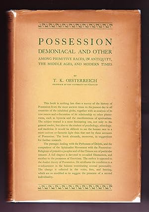 Bild des Verkufers fr Possession, Demoniacal and Other Among Primitive Races, in Antiquity, the Middle Ages, and Modern Times zum Verkauf von Frogtown Books, Inc. ABAA