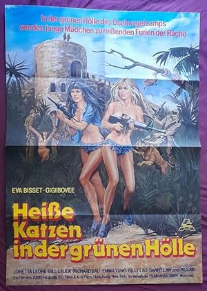 Orig.-Filmplakat Heiße Katzen in der grünen Hölle